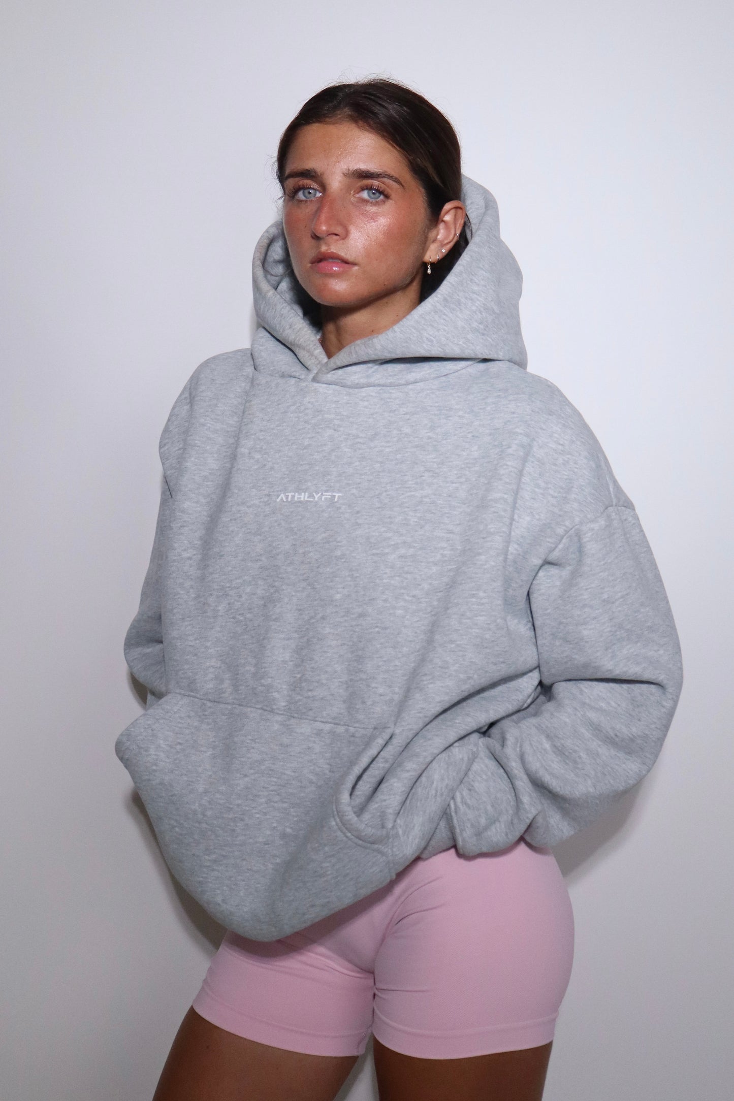 Oversized Heavyweight Hoodie - Grey