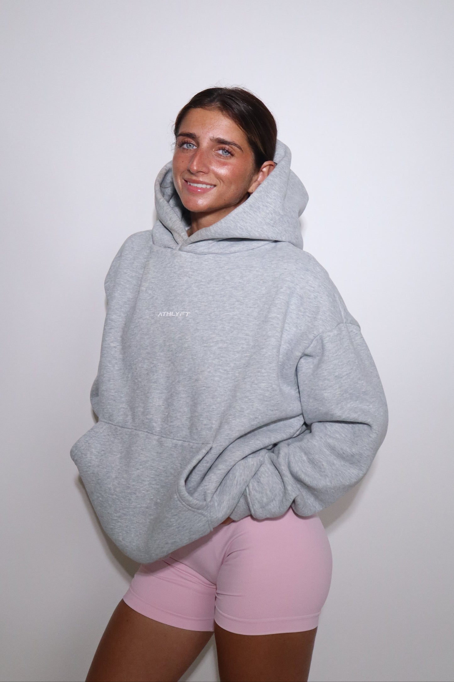 Oversized Heavyweight Hoodie - Grey