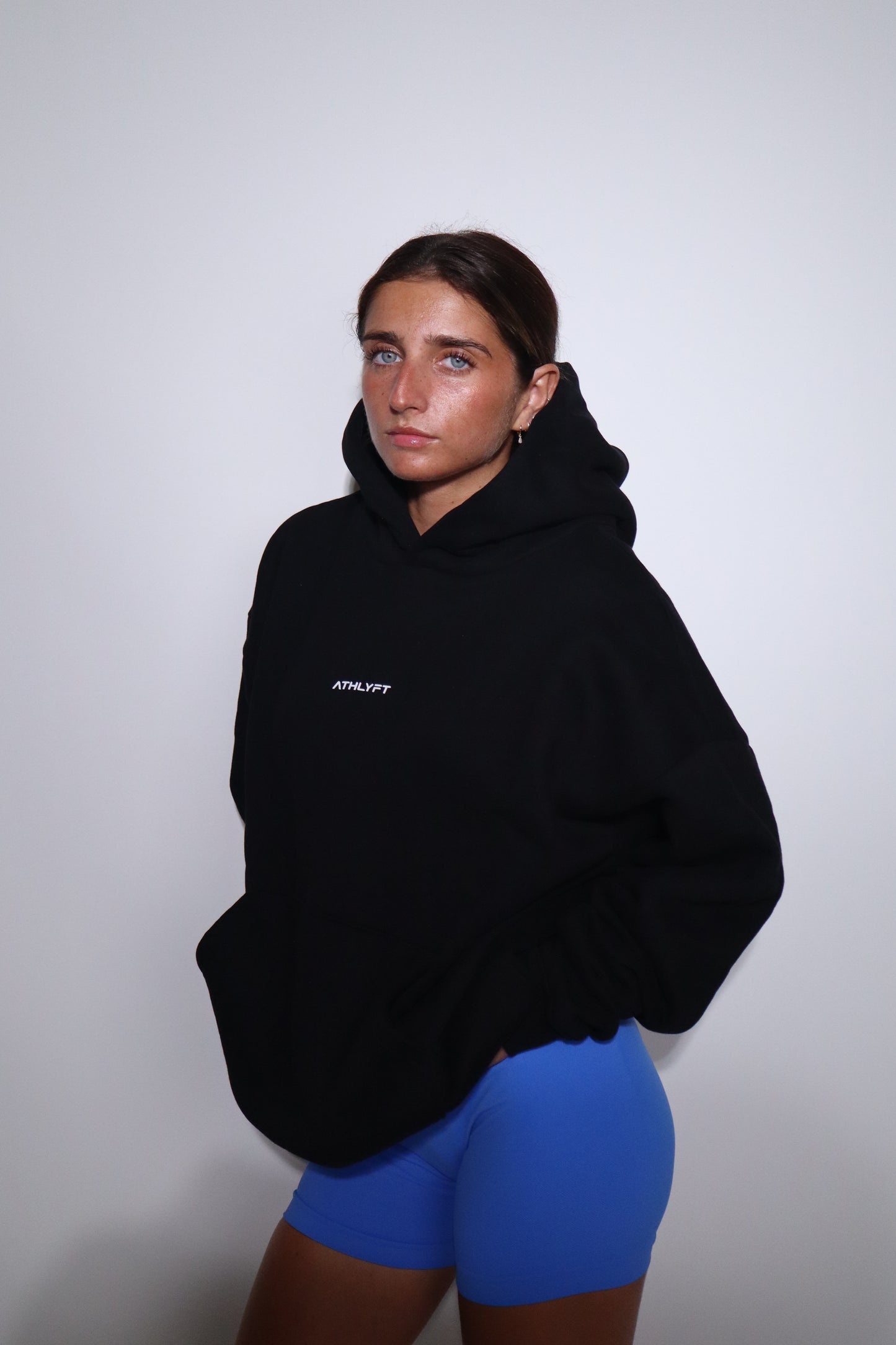 Oversized Heavyweight Hoodie - Black
