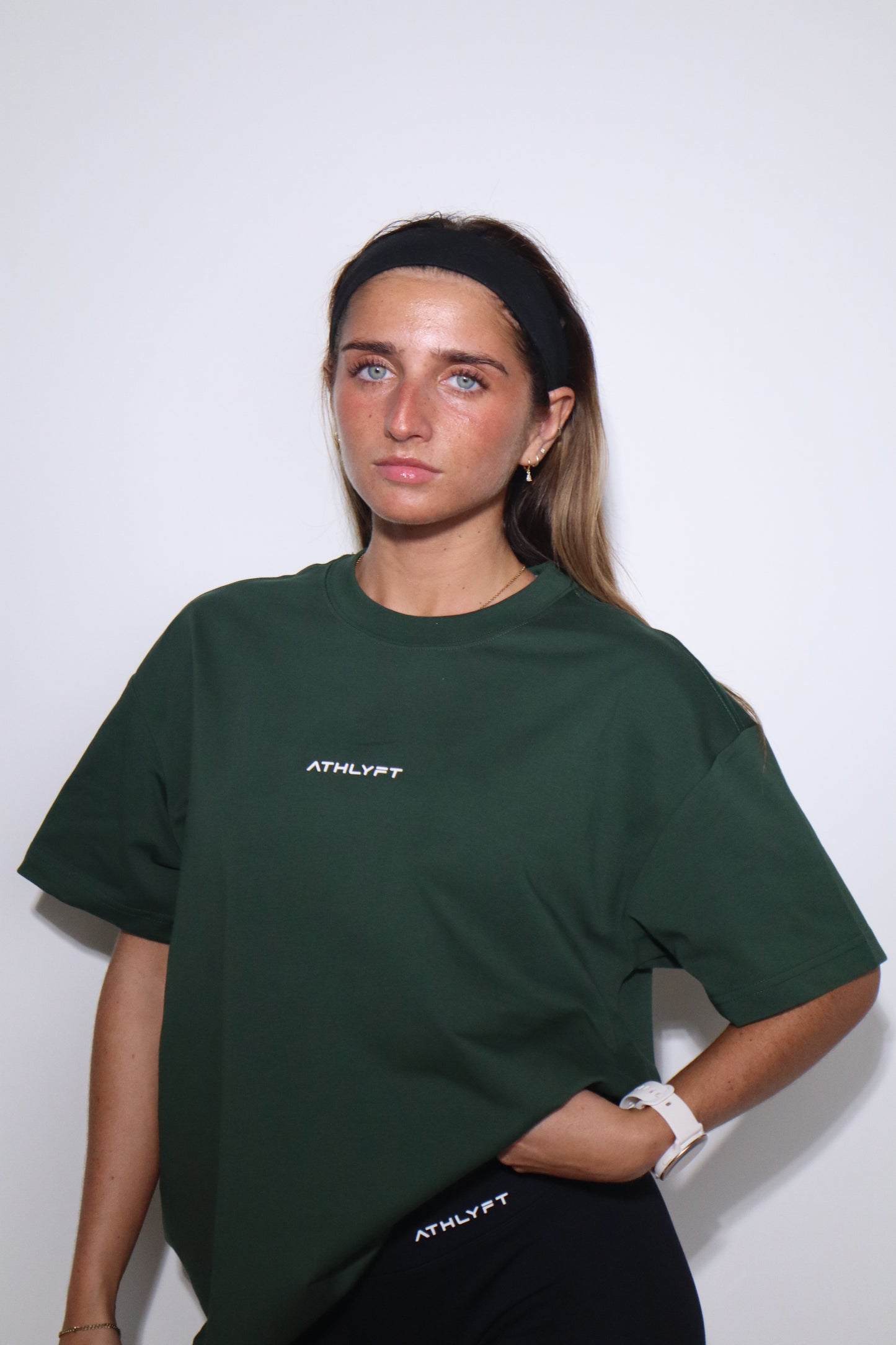 Oversized T-Shirt - Forest Green