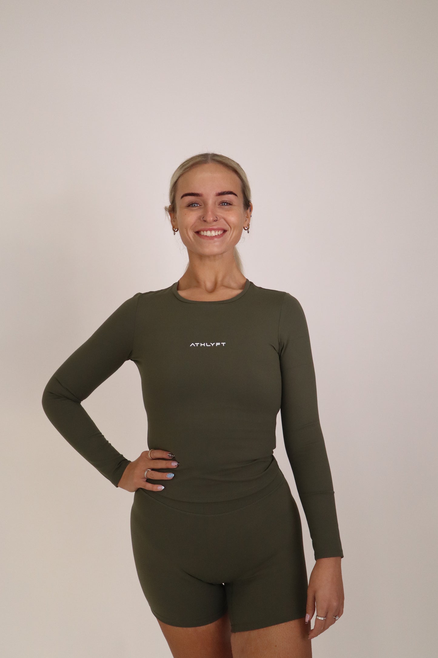 Cloudflow Long Sleeve Top - Classic Khaki