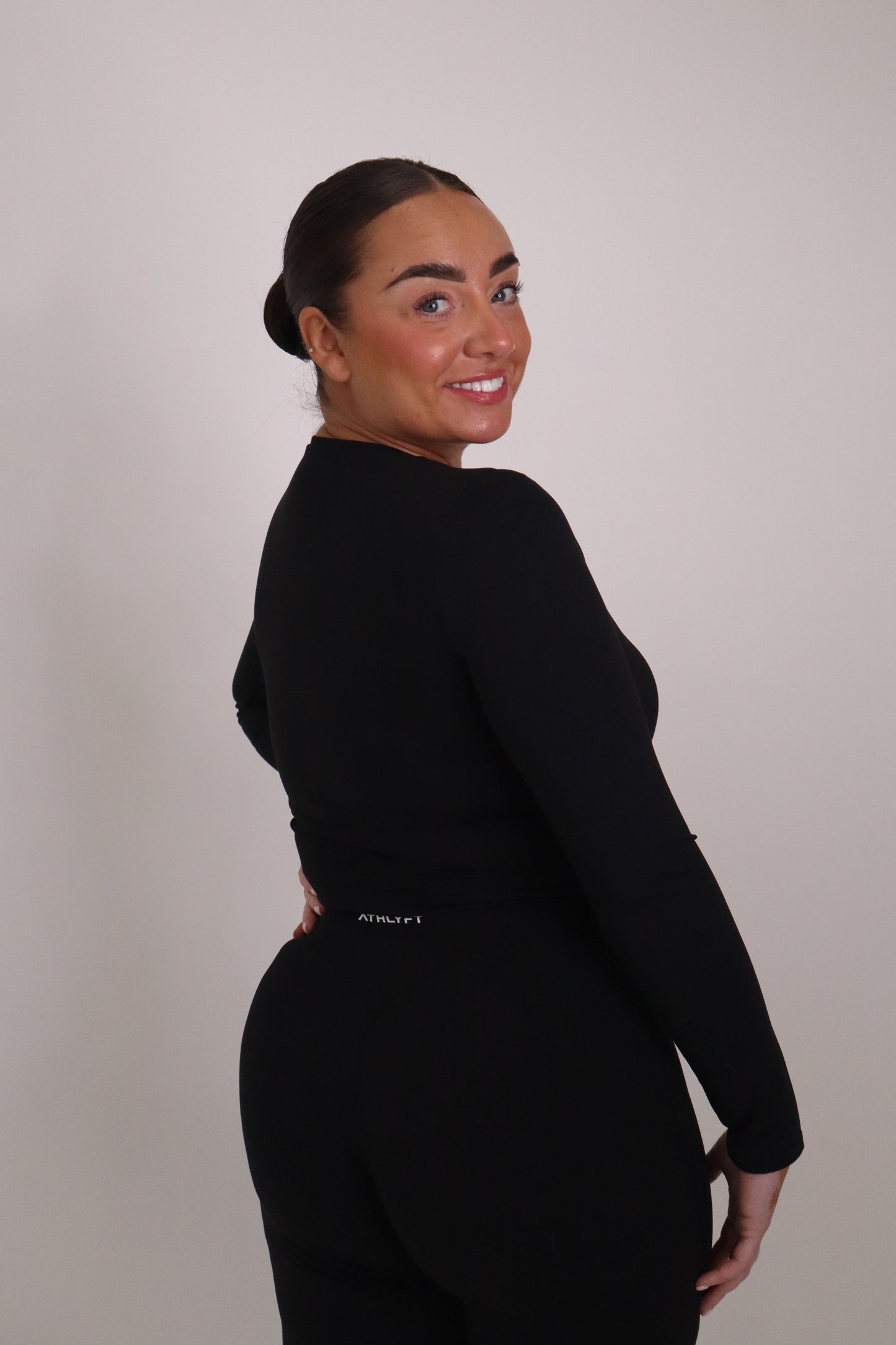 Cloudflow Long Sleeve Top - True Black