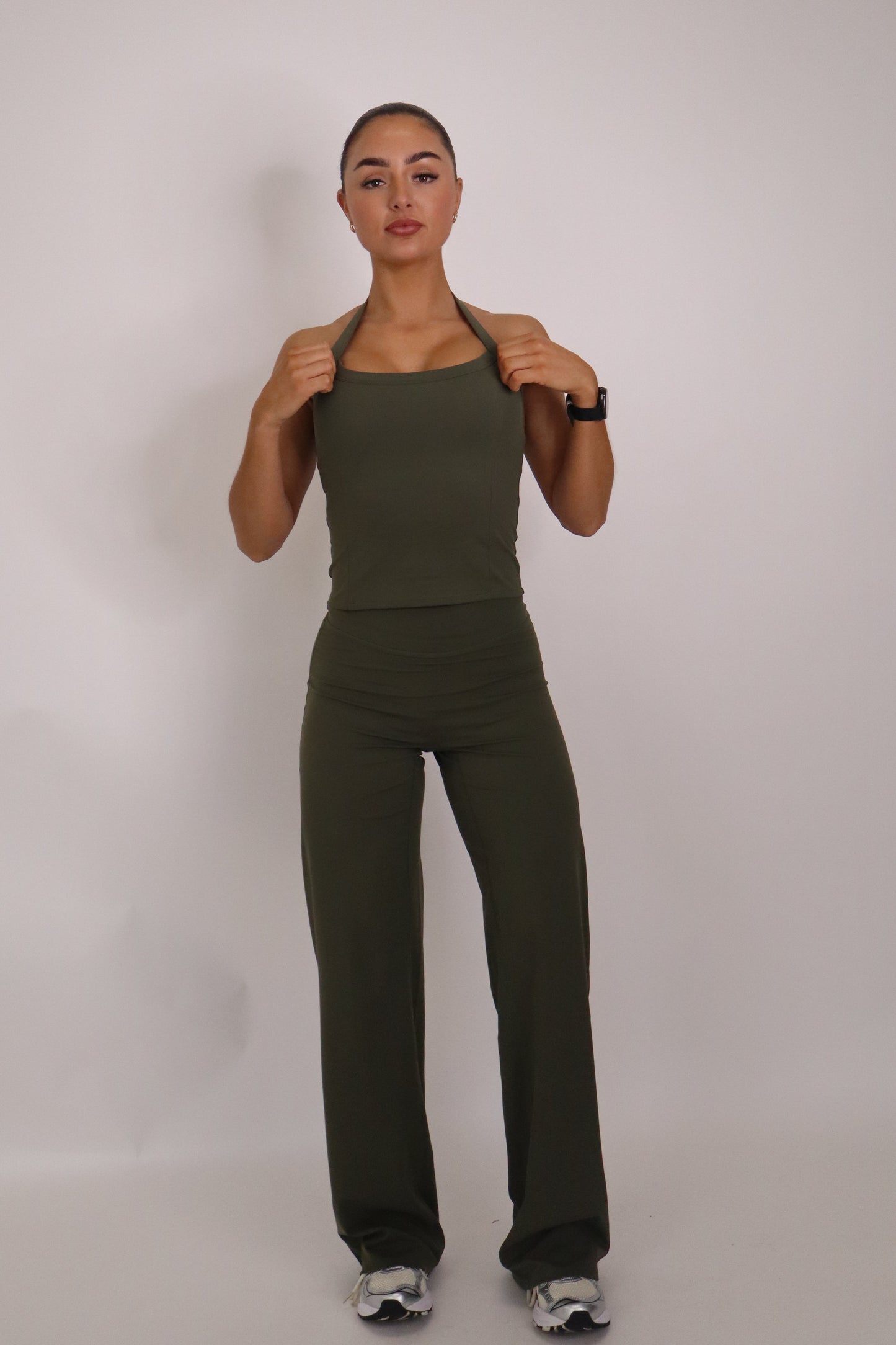 Cloudflow Halter Vest - Classic Khaki