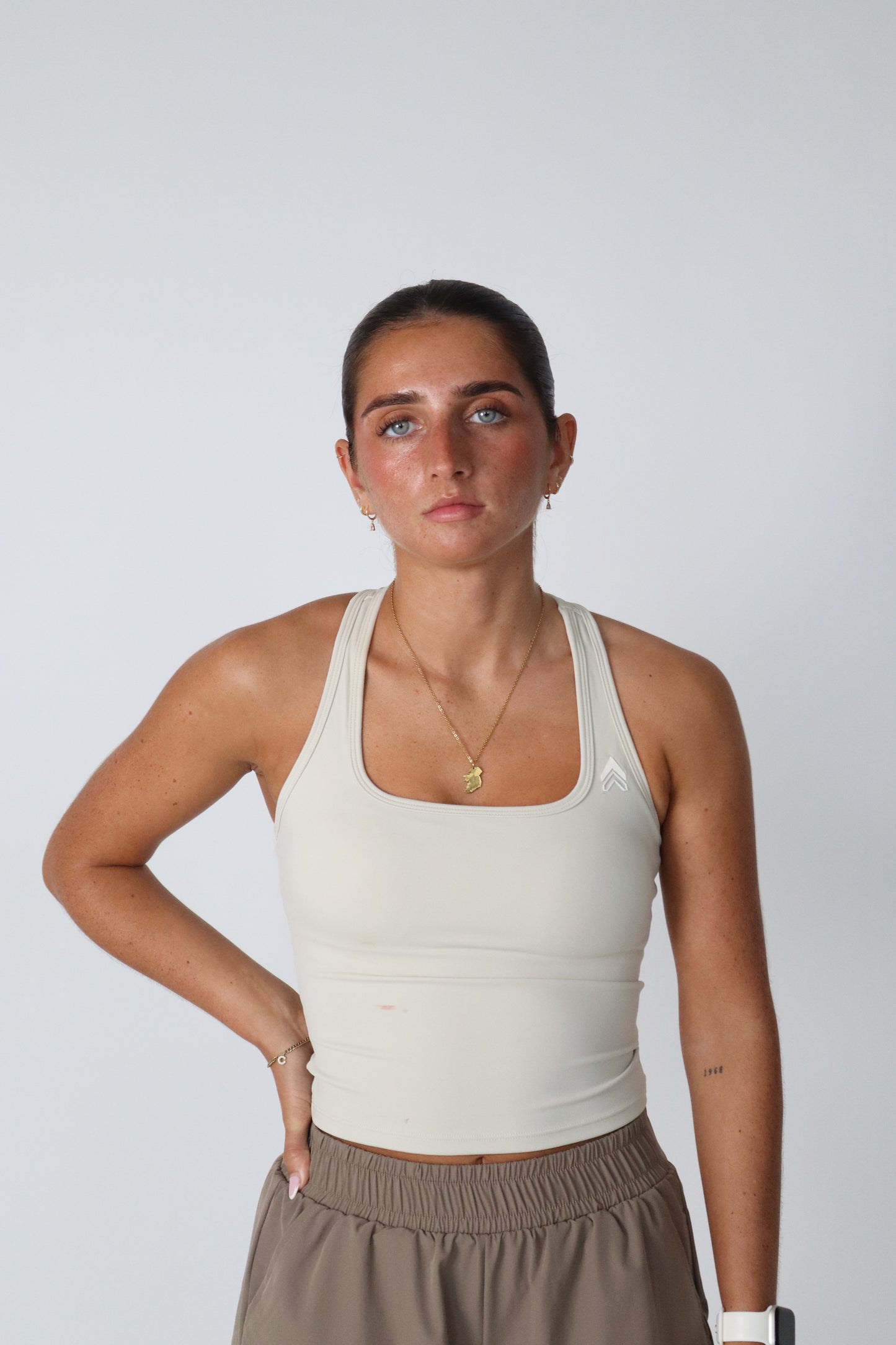 Racer Bank Tank - Sand