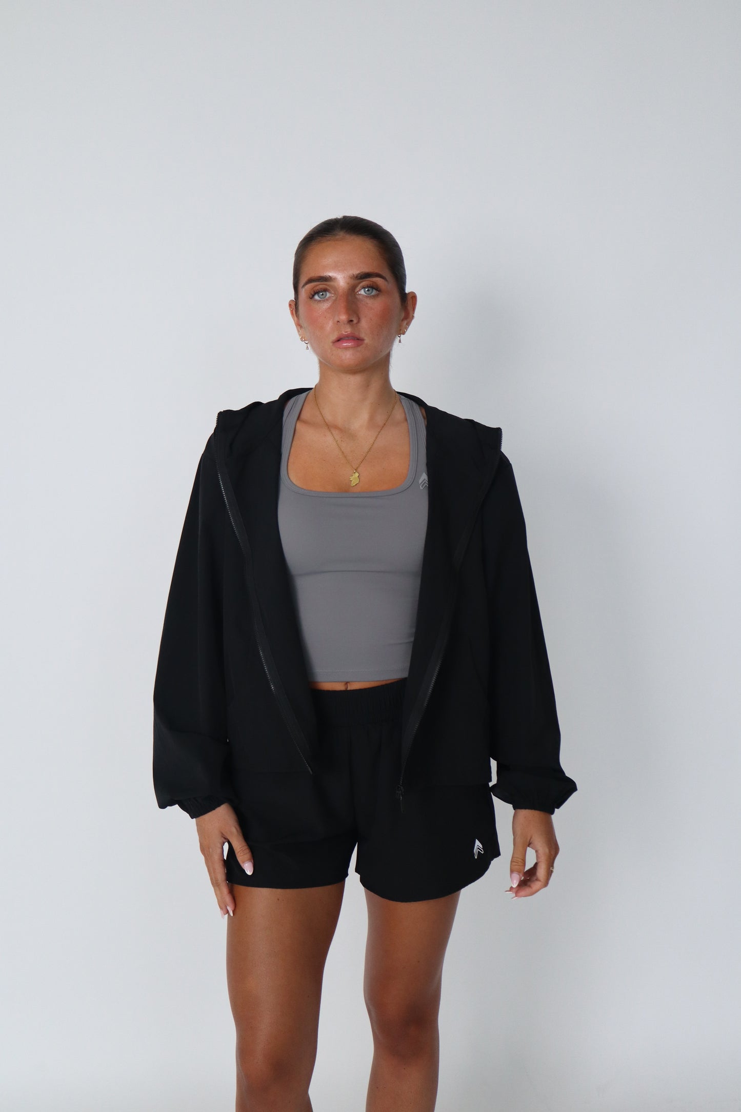 Hybrid Track Jacket - Black