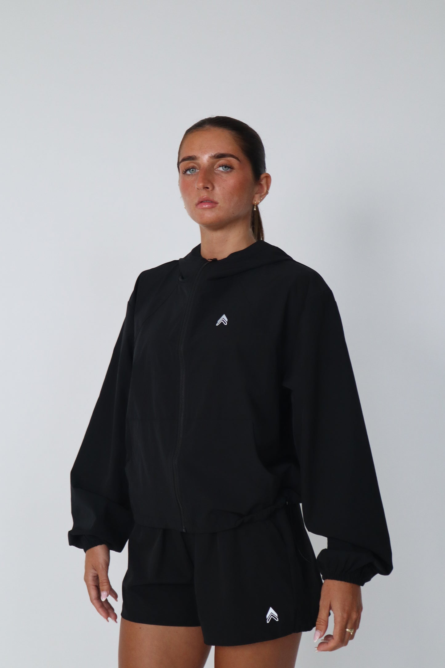 Hybrid Track Jacket - Black