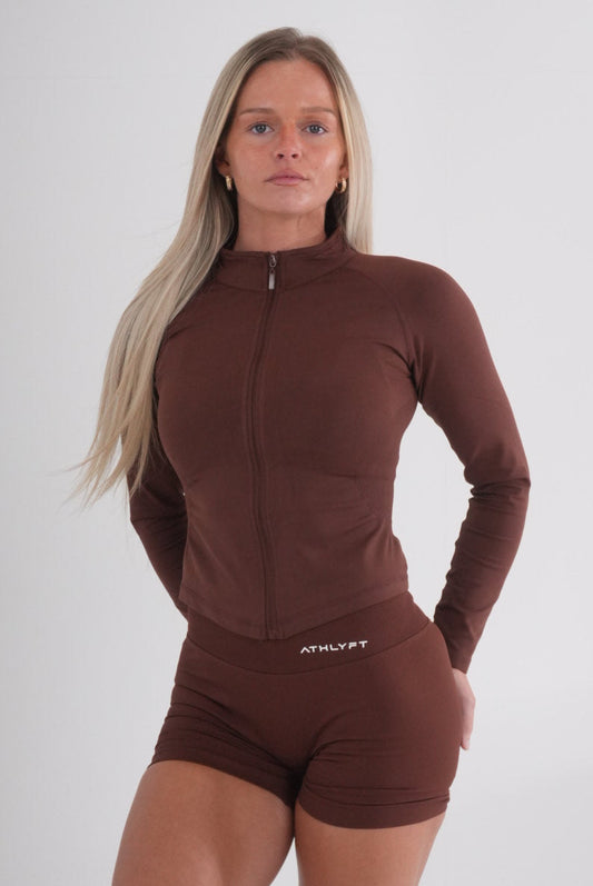 Core Zip Jacket - Cocoa
