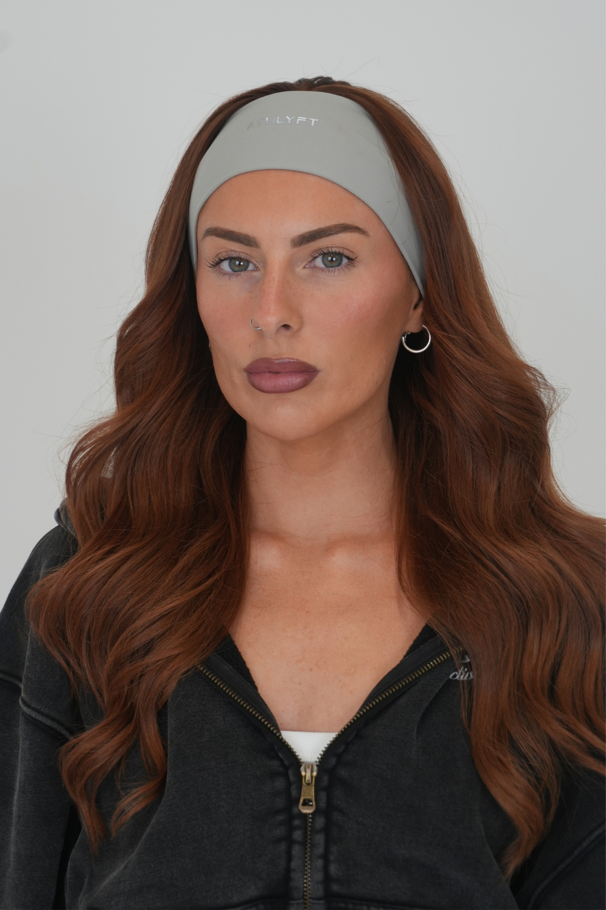 Everyday Wide Headband - Ice Grey