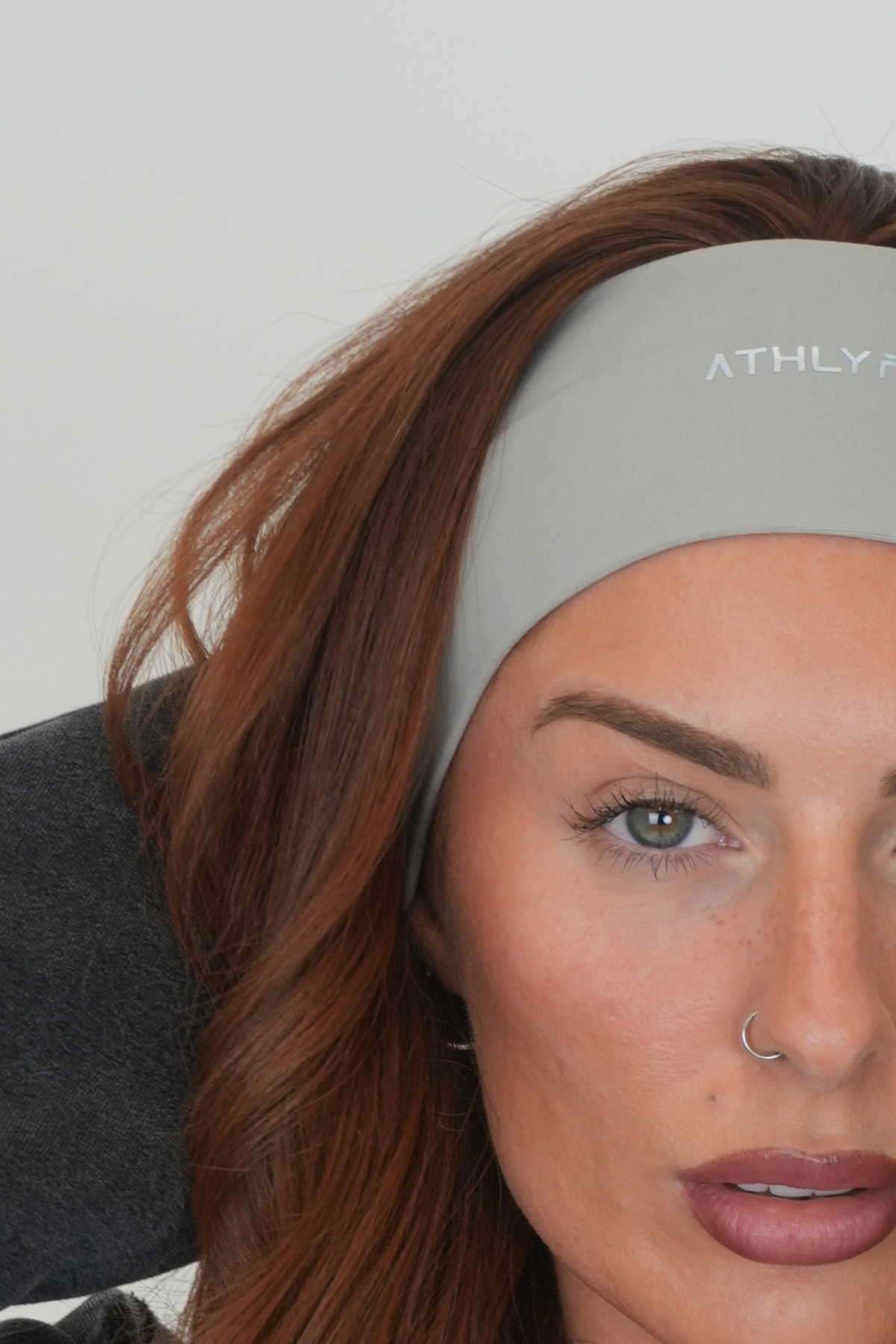 Everyday Wide Headband - Ice Grey