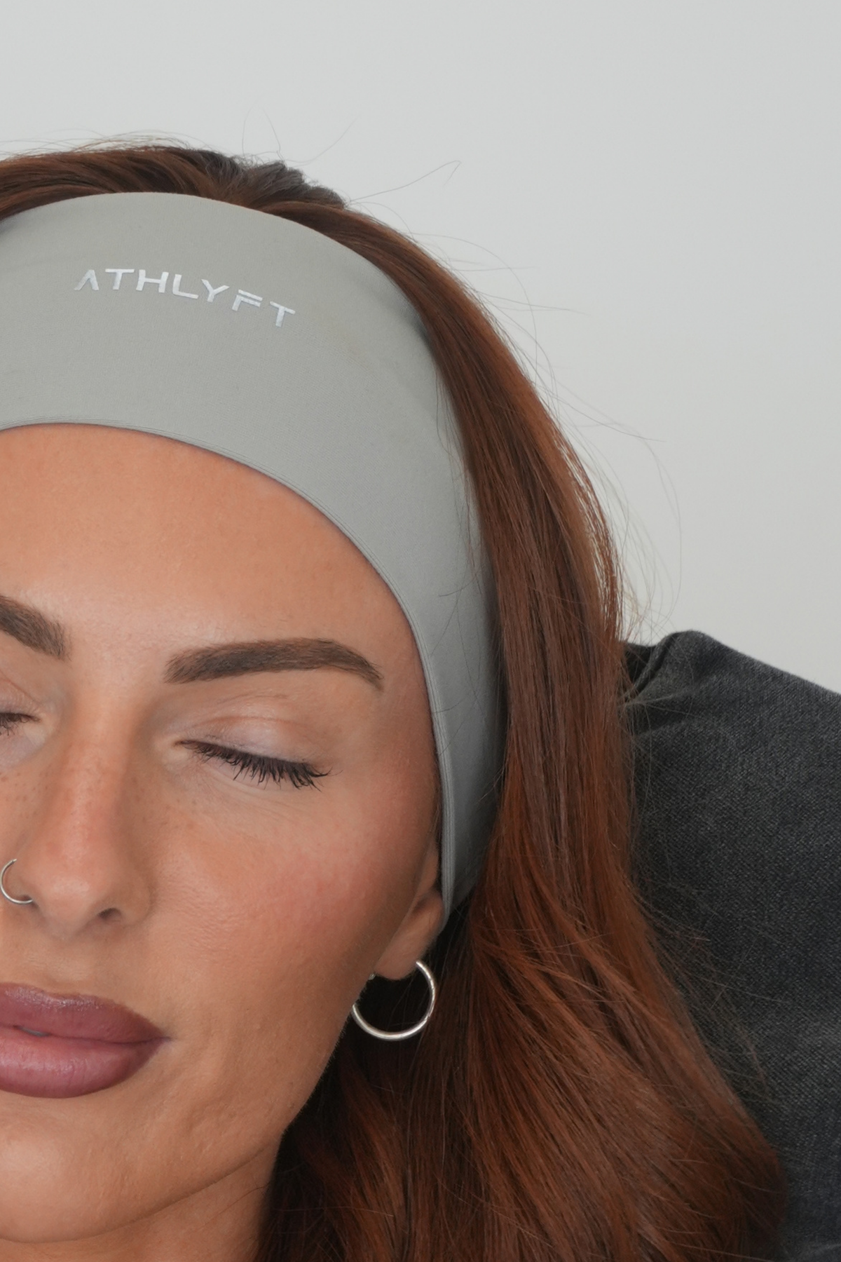 Everyday Wide Headband - Ice Grey