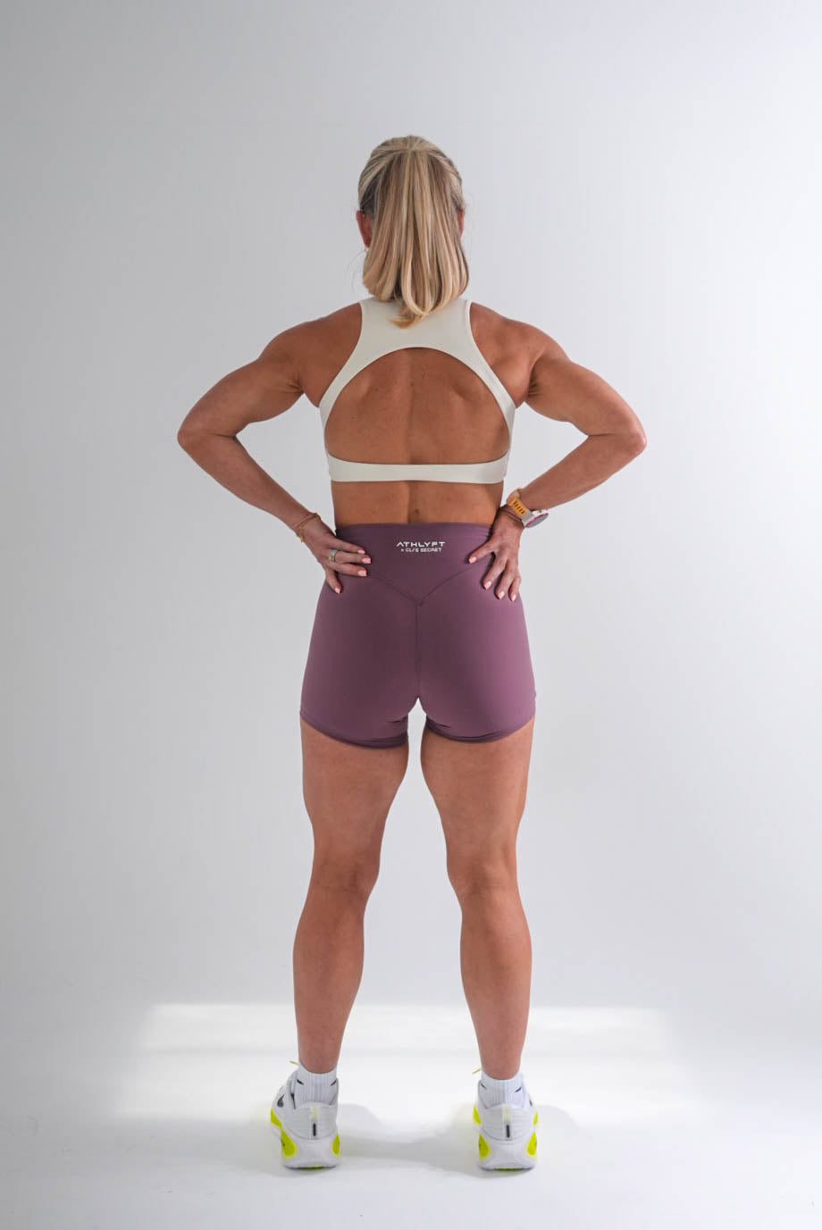 ATHLYFT x Cli's Secret 6" Shorts - Rosewood