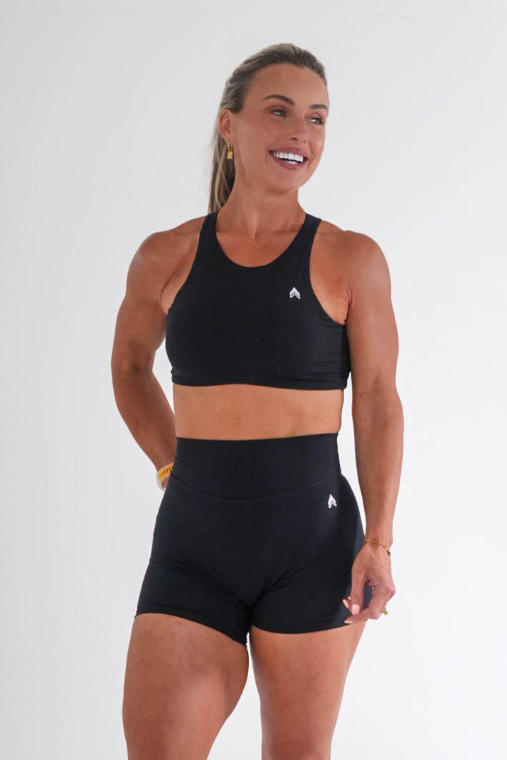 ATHLYFT x Cli's Secret 6" Shorts - True Black