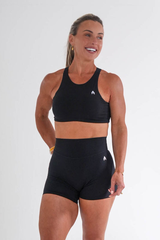 ATHLYFT x Cli's Secret 6" Shorts - True Black
