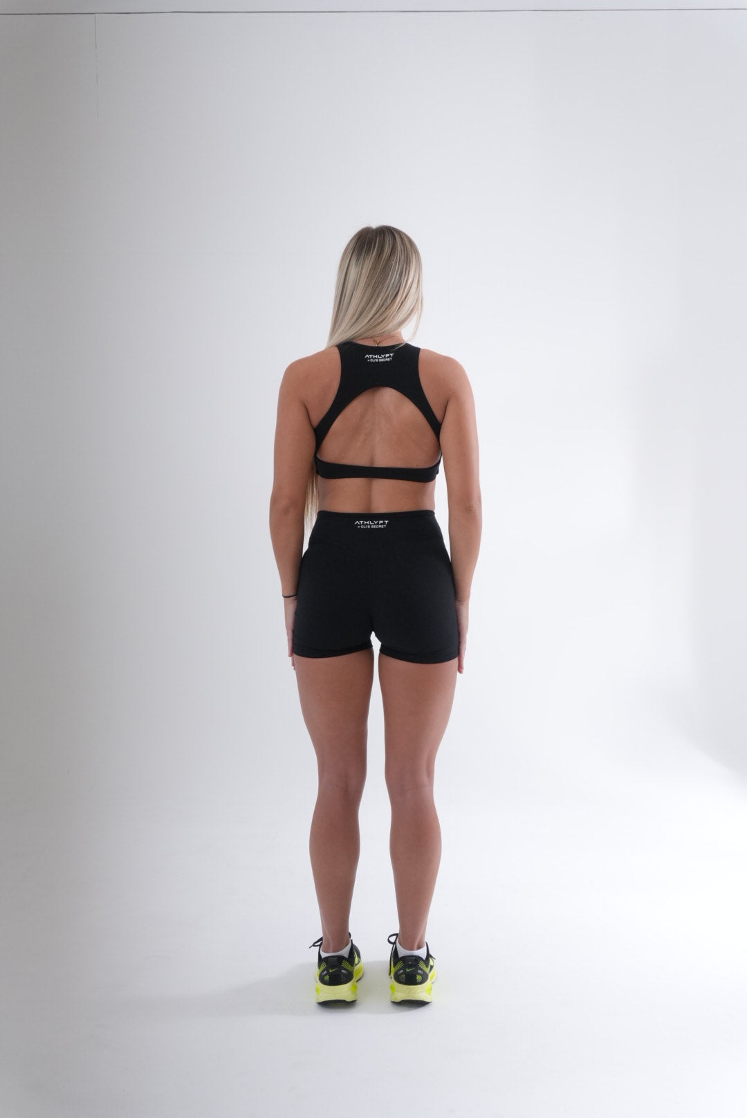 ATHLYFT x Cli's Secret High Neck Bra - True Black
