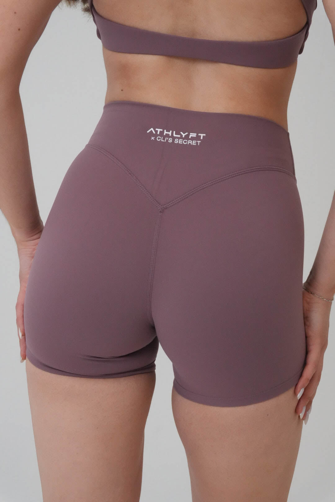 ATHLYFT x Cli's Secret 6" Shorts - Rosewood