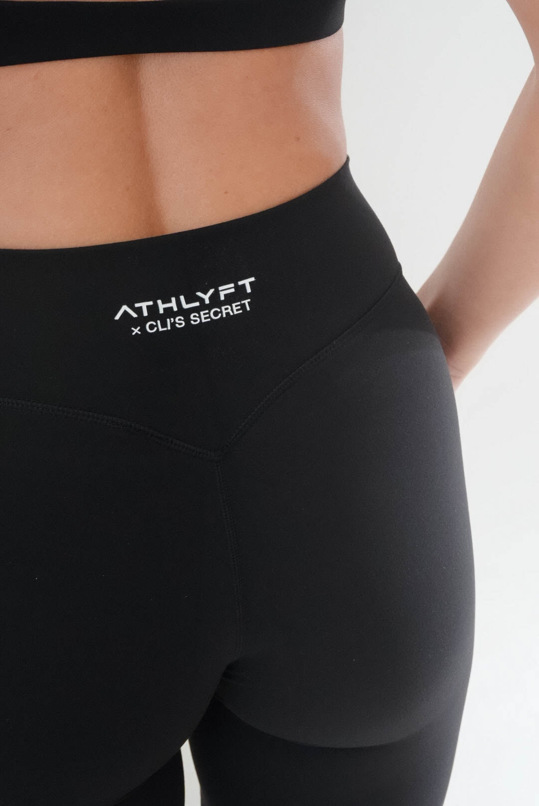 ATHLYFT x Cli's Secret Leggings - True Black