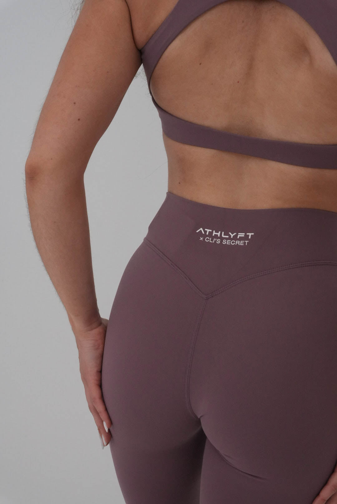 ATHLYFT x Cli's Secret Leggings - Rosewood