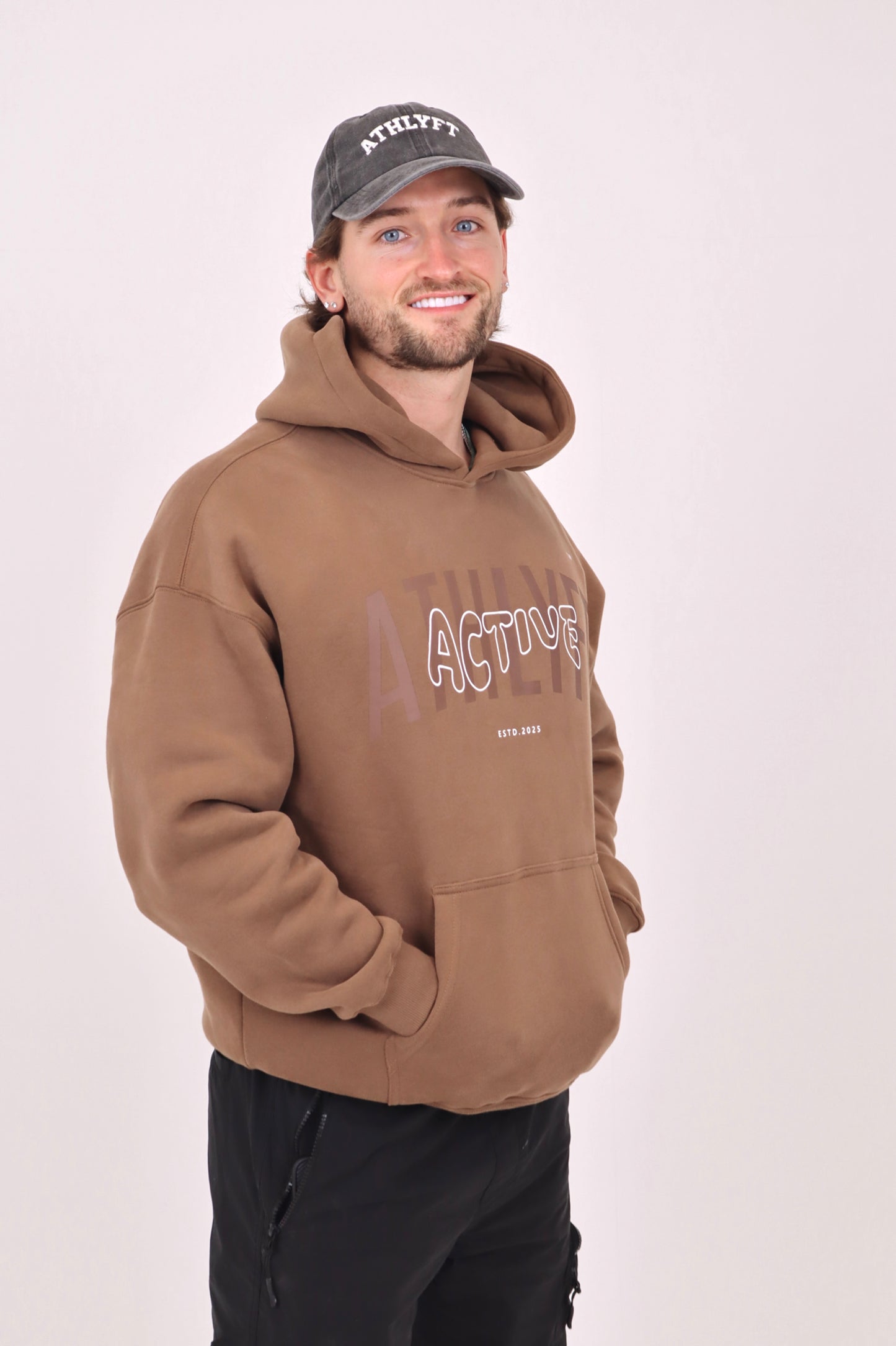 Limited Edition Mid-Weight Oversized Hoodie - Mocha