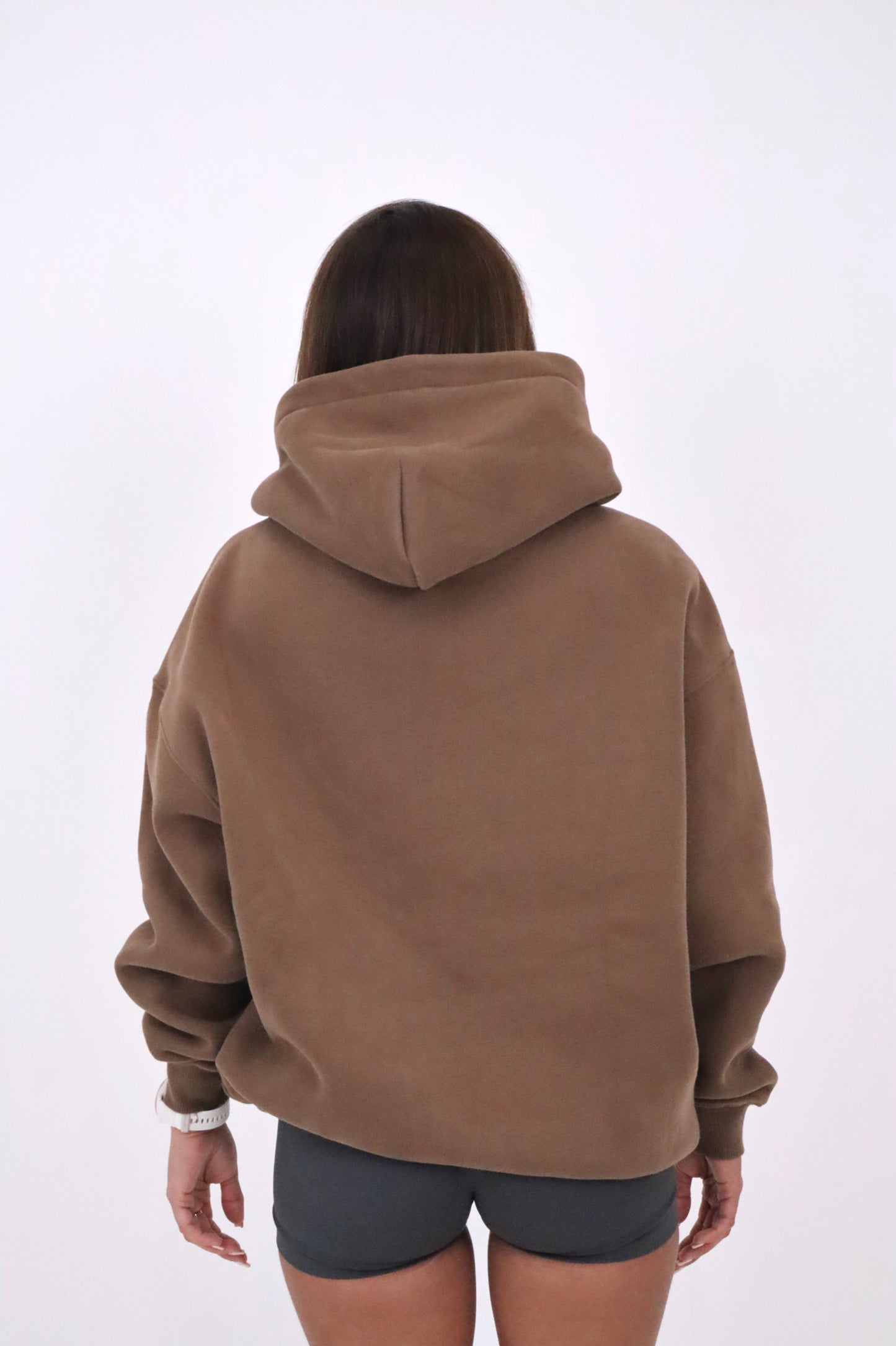Limited Edition Mid-Weight Oversized Hoodie - Mocha