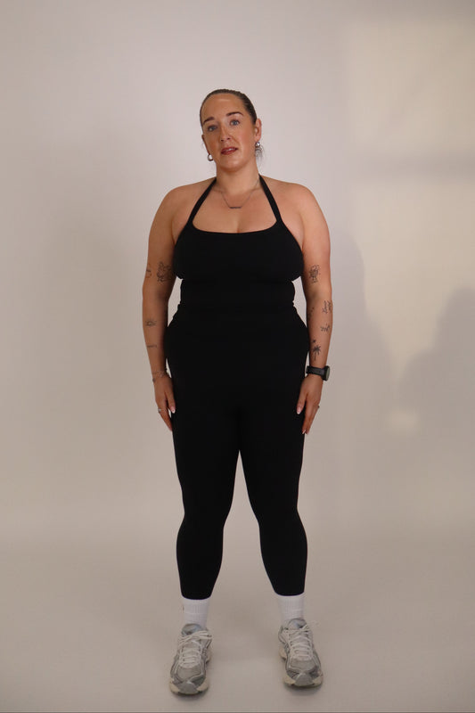 Cloudflow Leggings - True Black