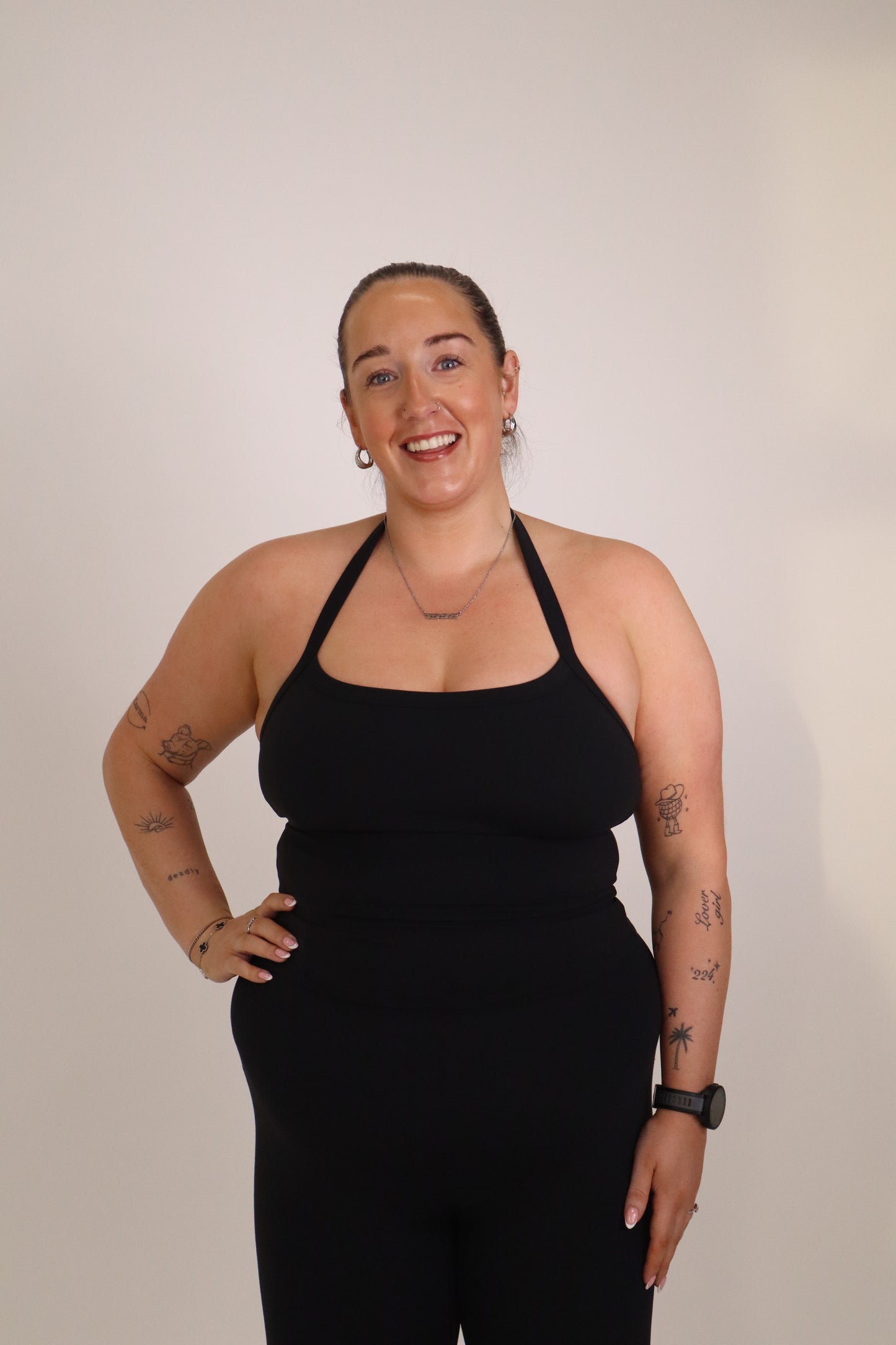 Cloudflow Halter Vest - True Black