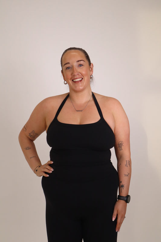 Cloudflow Halter Vest - True Black