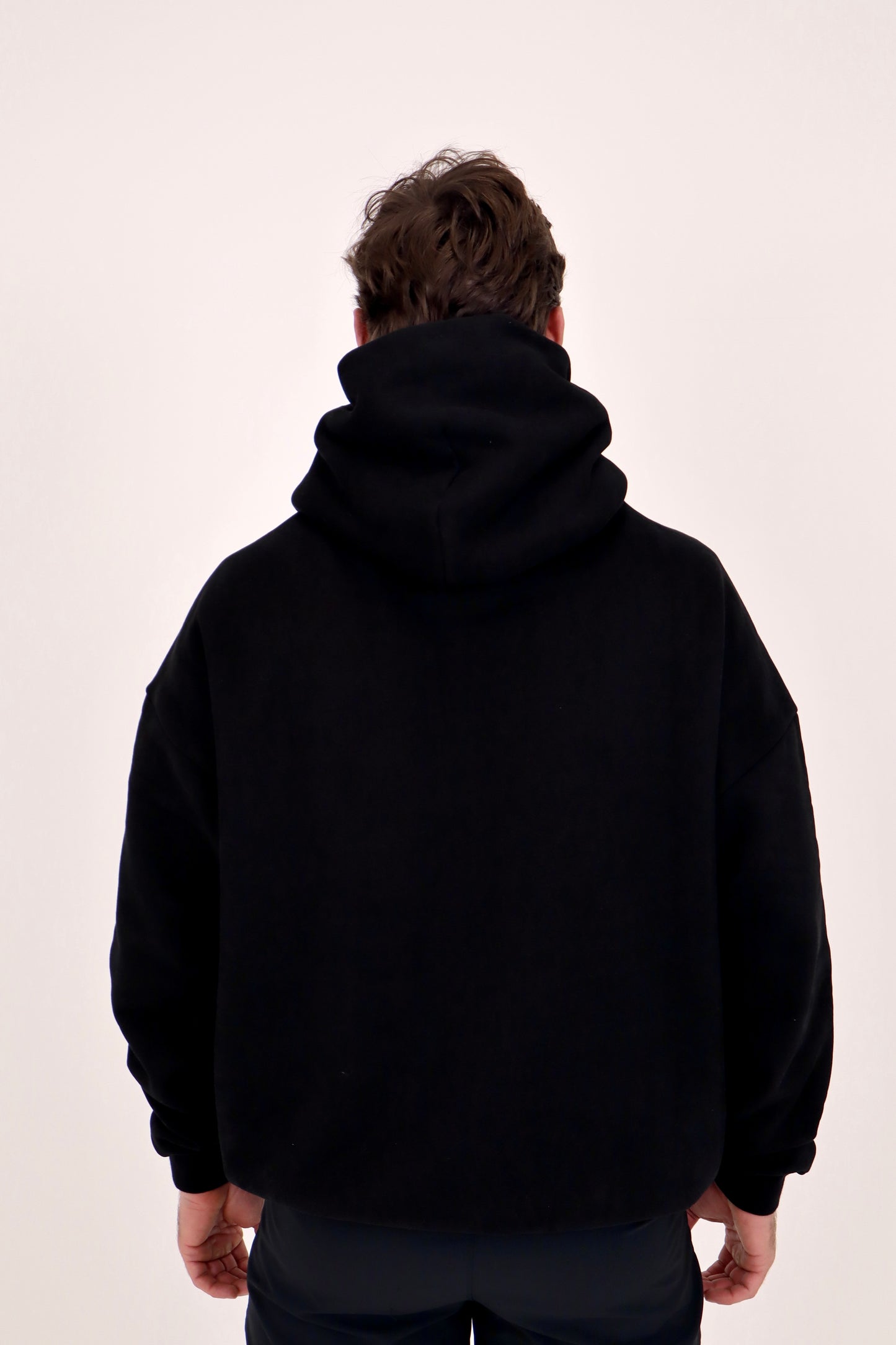 Oversized Heavyweight Hoodie - Black