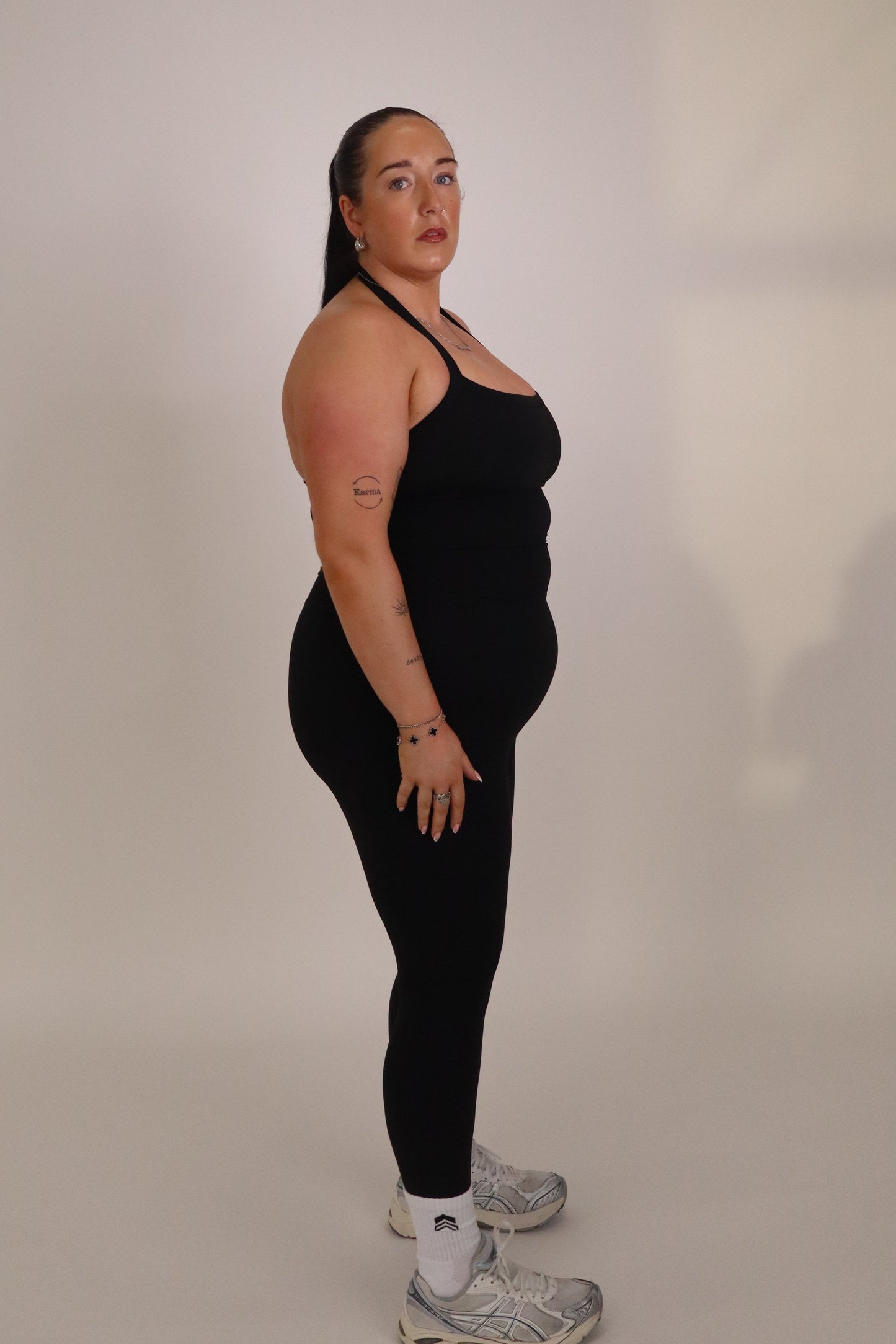 Cloudflow Halter Vest - True Black