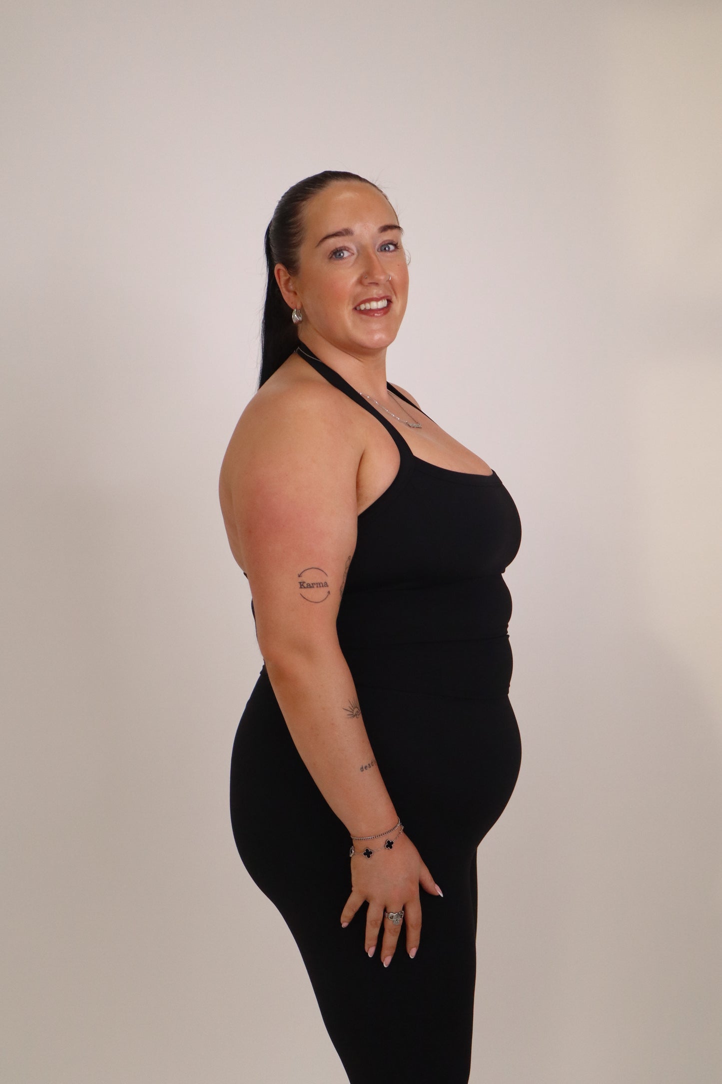 Cloudflow Halter Vest - True Black