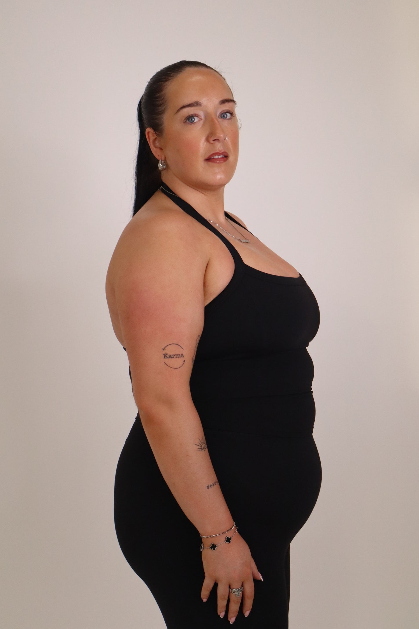 Cloudflow Leggings - True Black