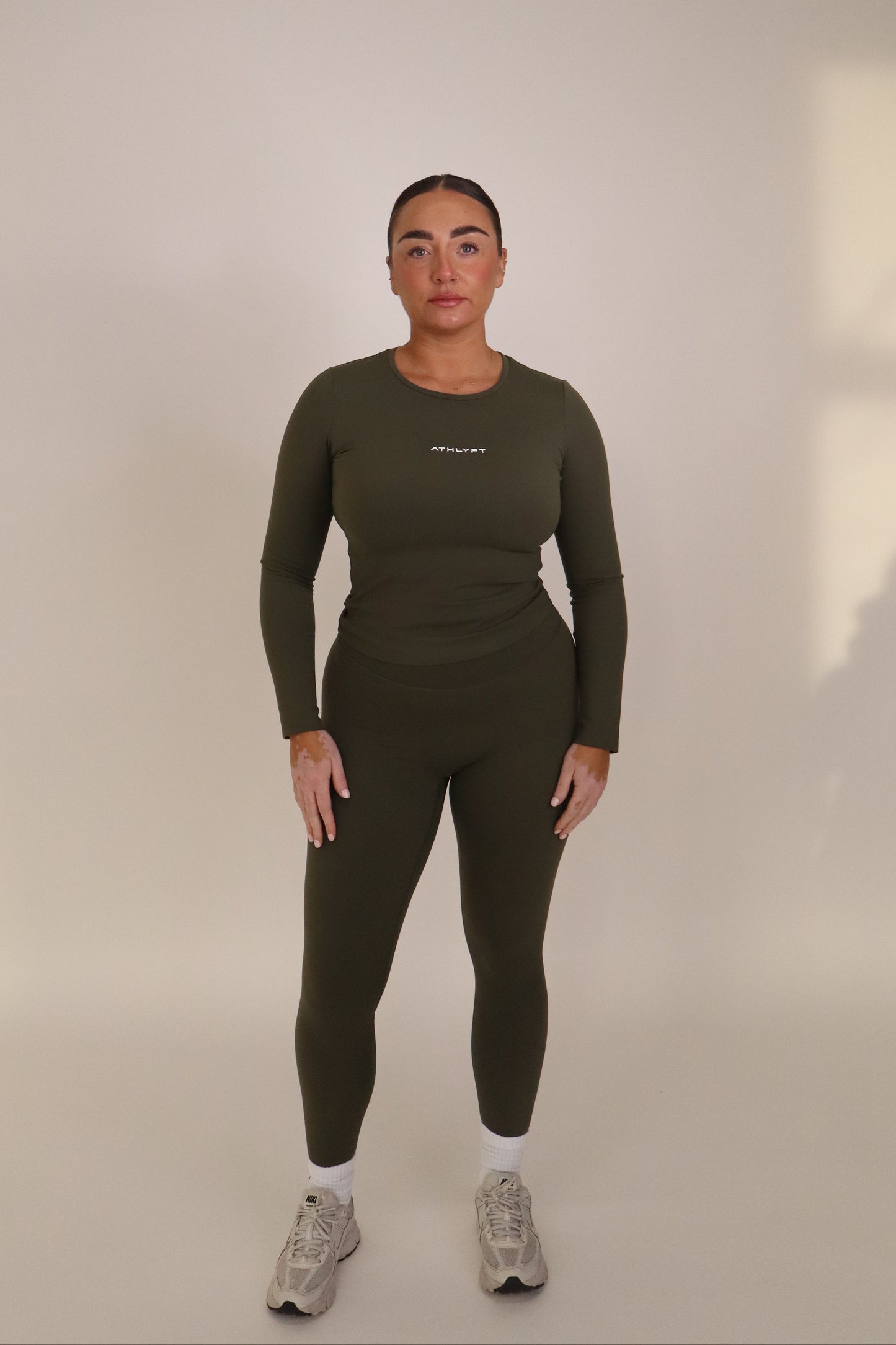 Cloudflow Leggings - Classic Khaki