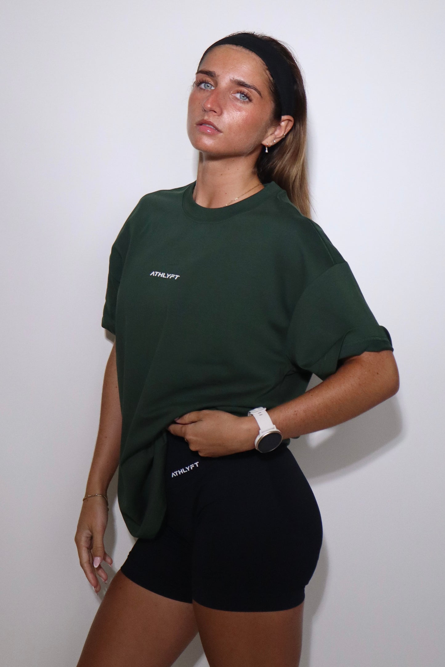 Oversized T-Shirt - Forest Green