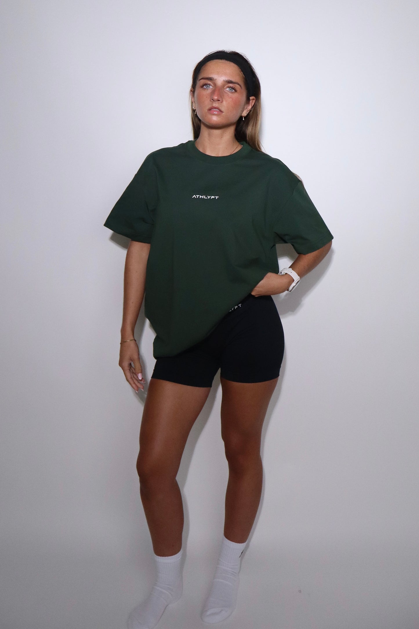 Oversized T-Shirt - Forest Green