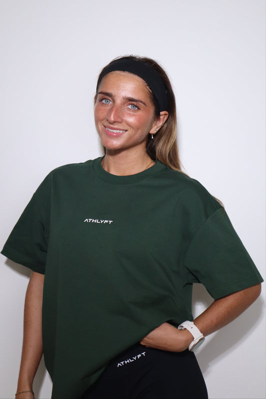Oversized T-Shirt - Forest Green