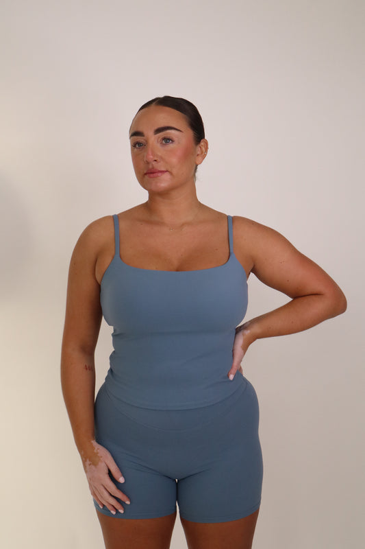 Cloudflow Shorts - Steel Blue