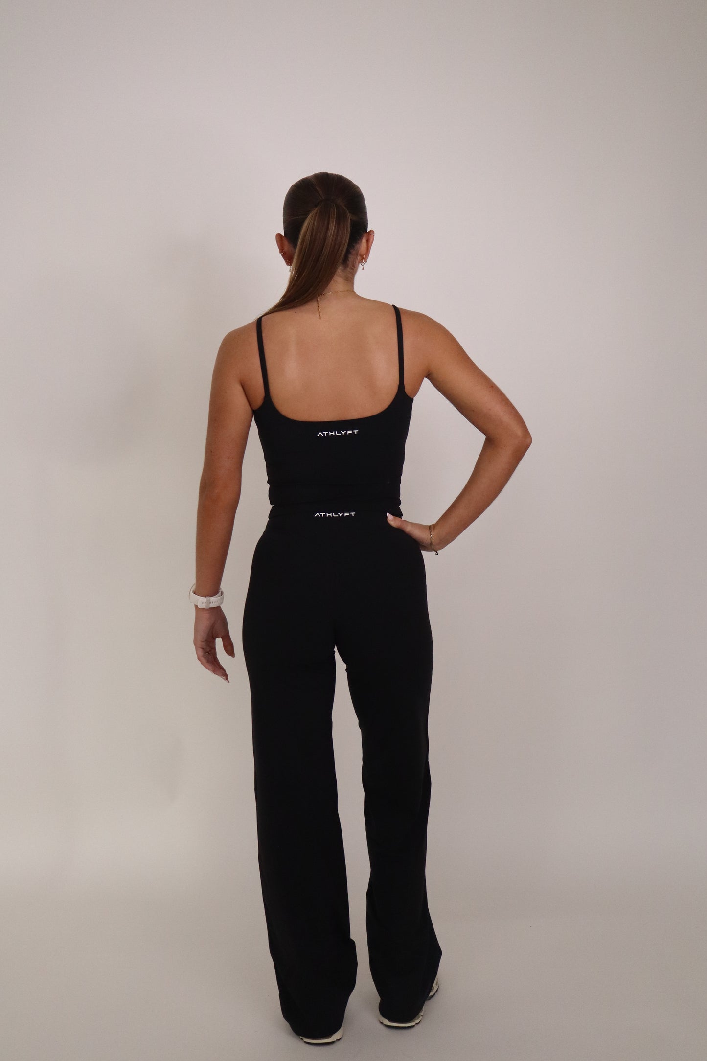 Cloudflow Straight Leg Bottoms - True Black