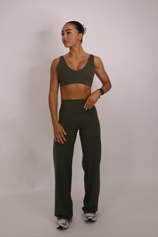 Cloudflow Straight Leg Bottoms - Classic Khaki