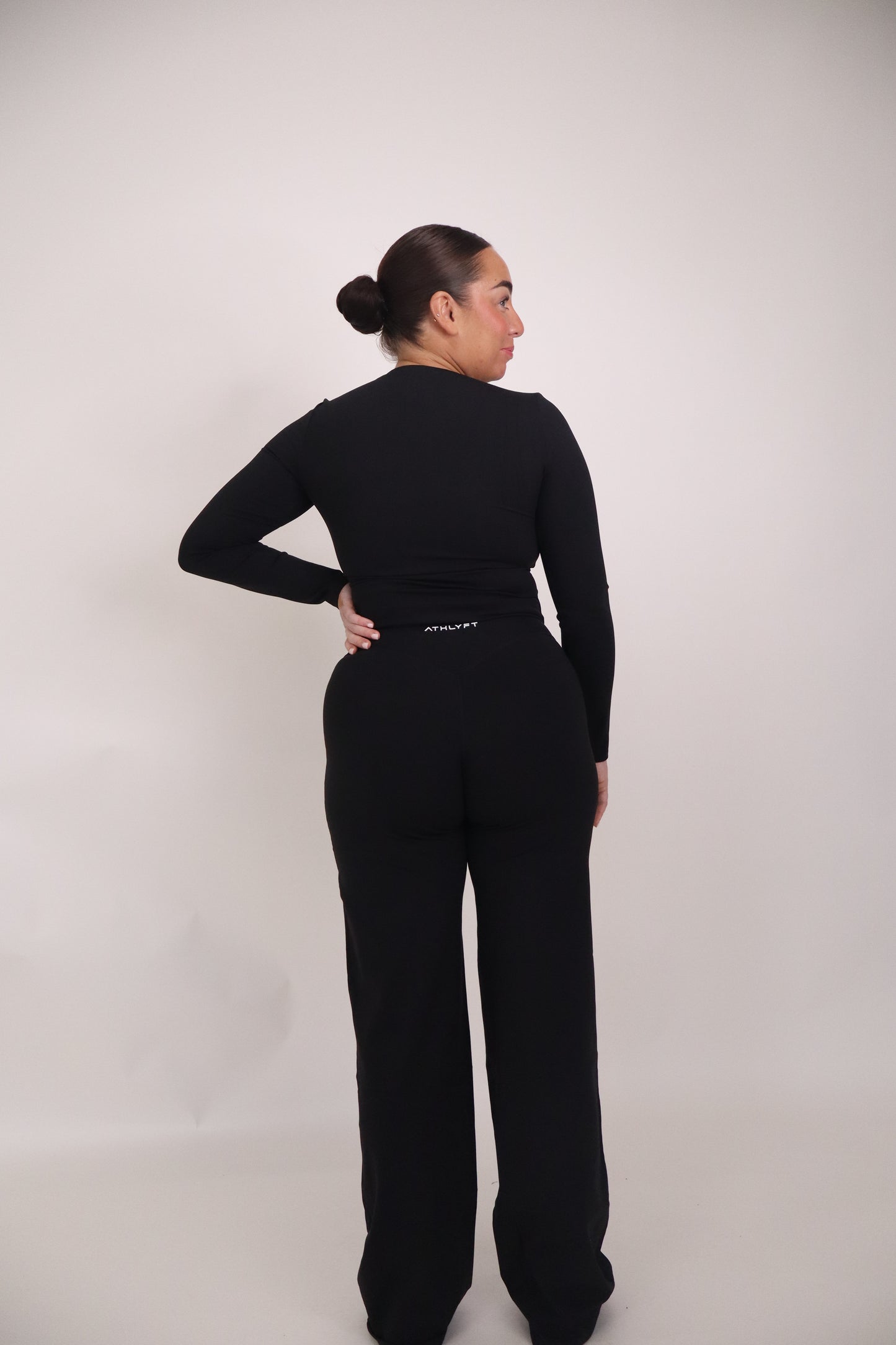 Cloudflow Long Sleeve Top - True Black