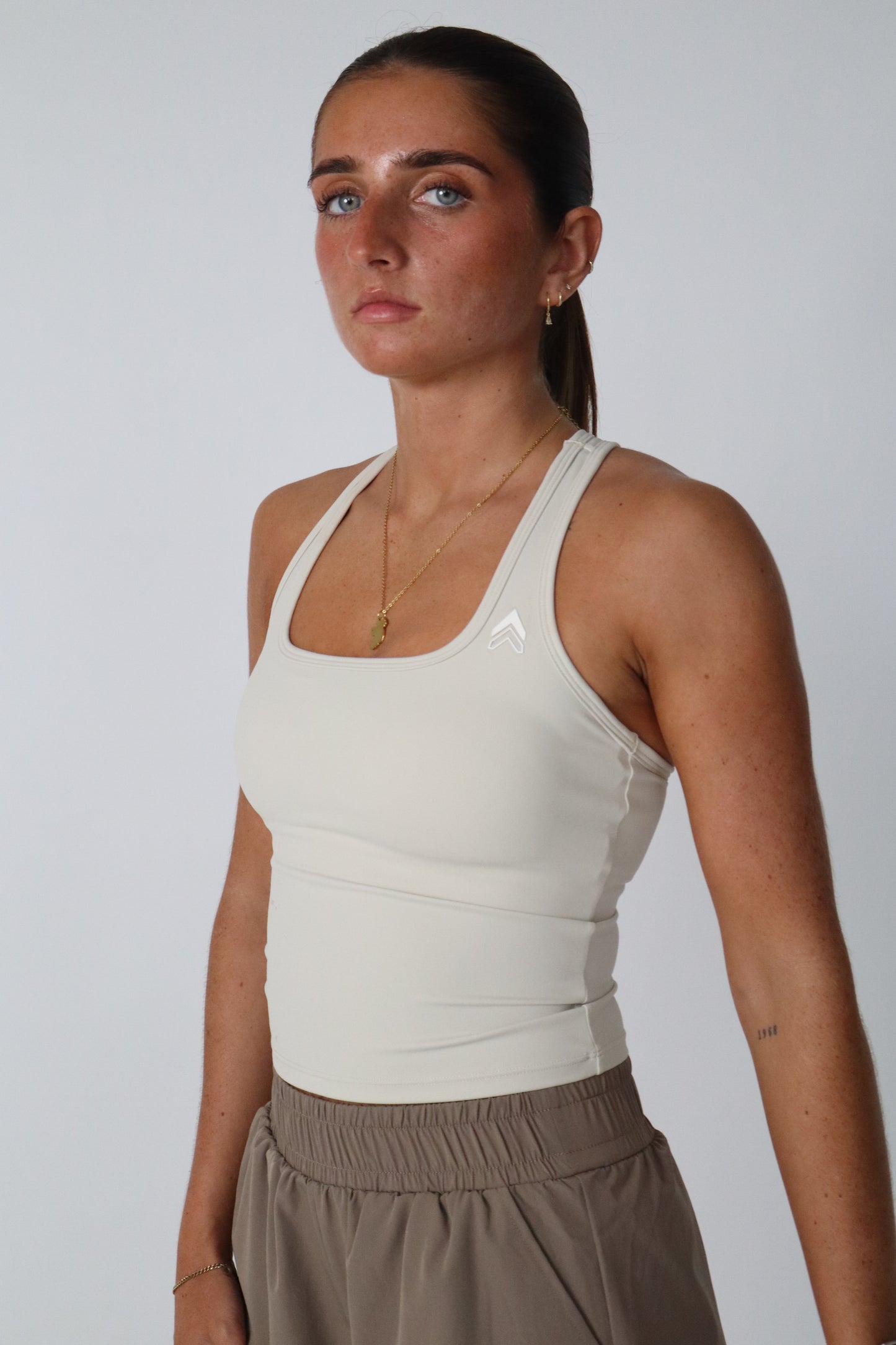 Racer Bank Tank - Sand