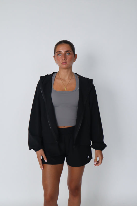 Hybrid Track Jacket - Black