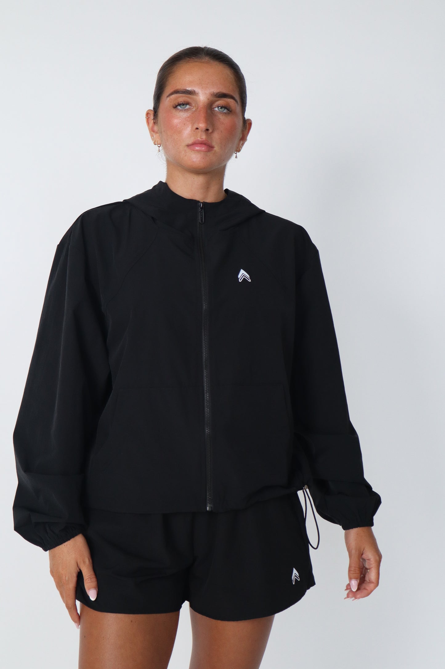 Hybrid Track Jacket - Black