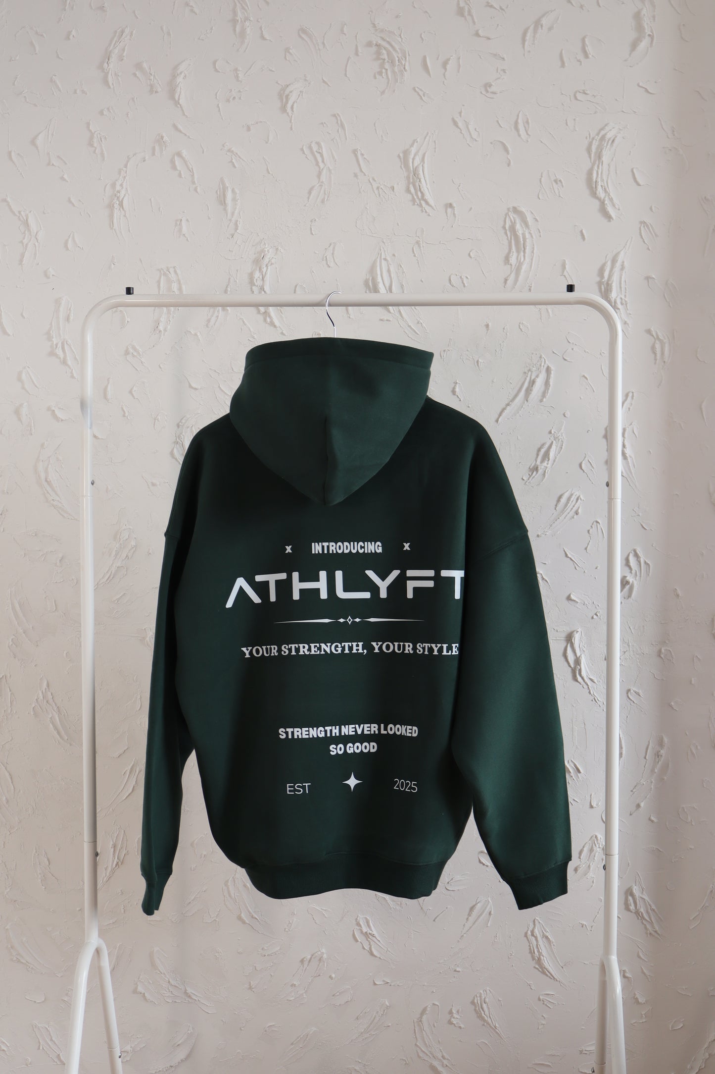 Limited Edition Oversized Heavyweight Hoodie - Deep Forest