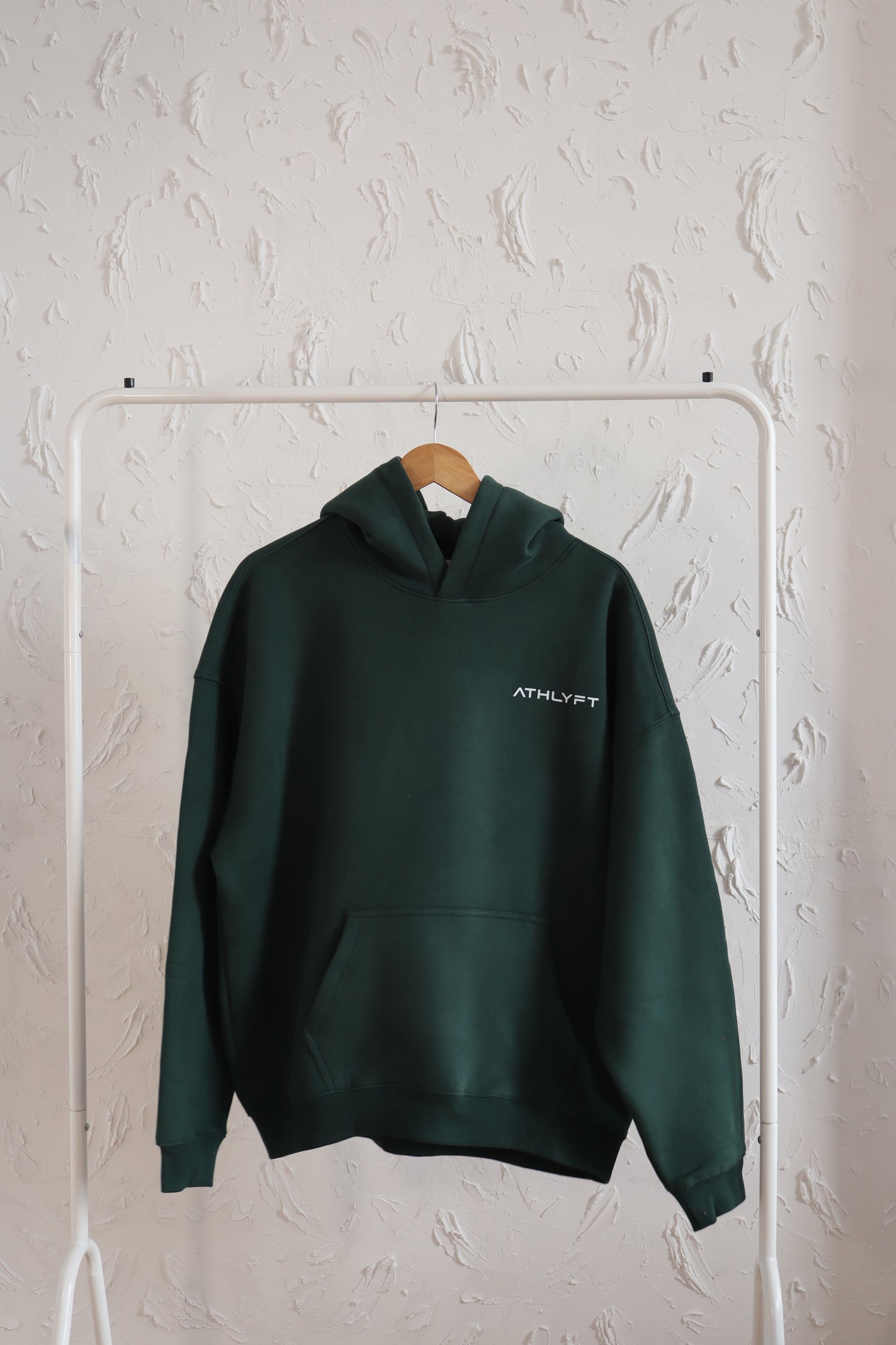 Limited Edition Oversized Heavyweight Hoodie - Deep Forest