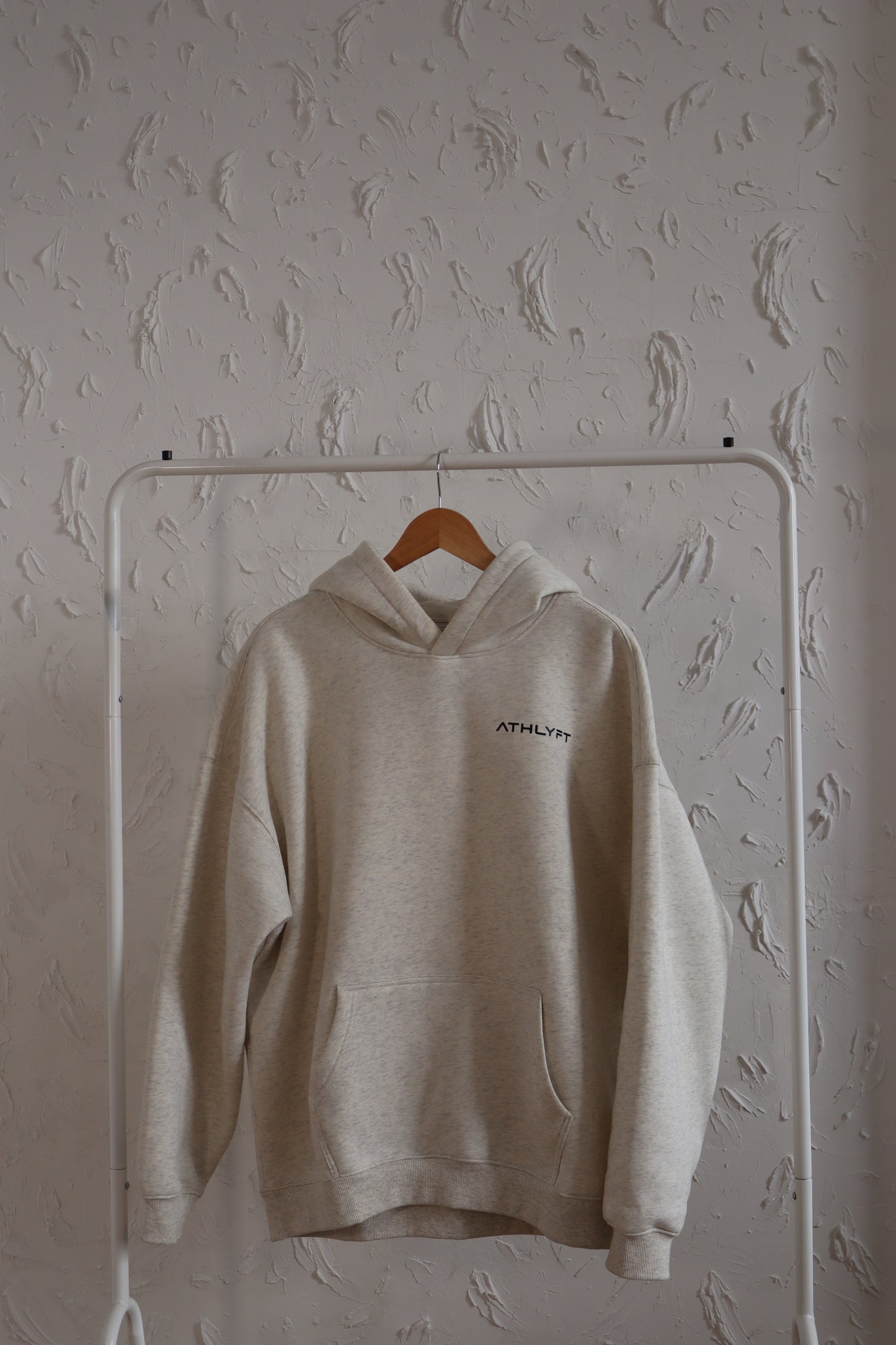 Limited Edition Oversized Heavyweight Hoodie - Soft Stone