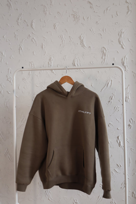 Limited Edition Oversized Heavyweight Hoodie - Espresso