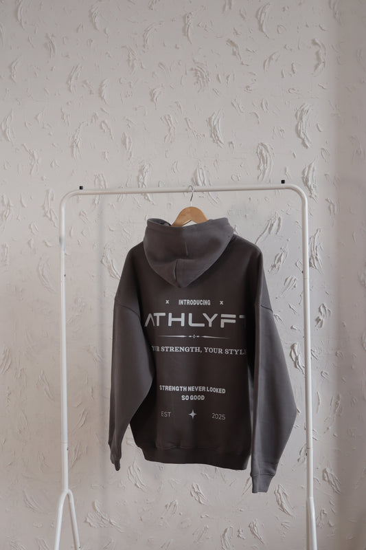 Limited Edition Oversized Heavyweight Hoodie - Shadow