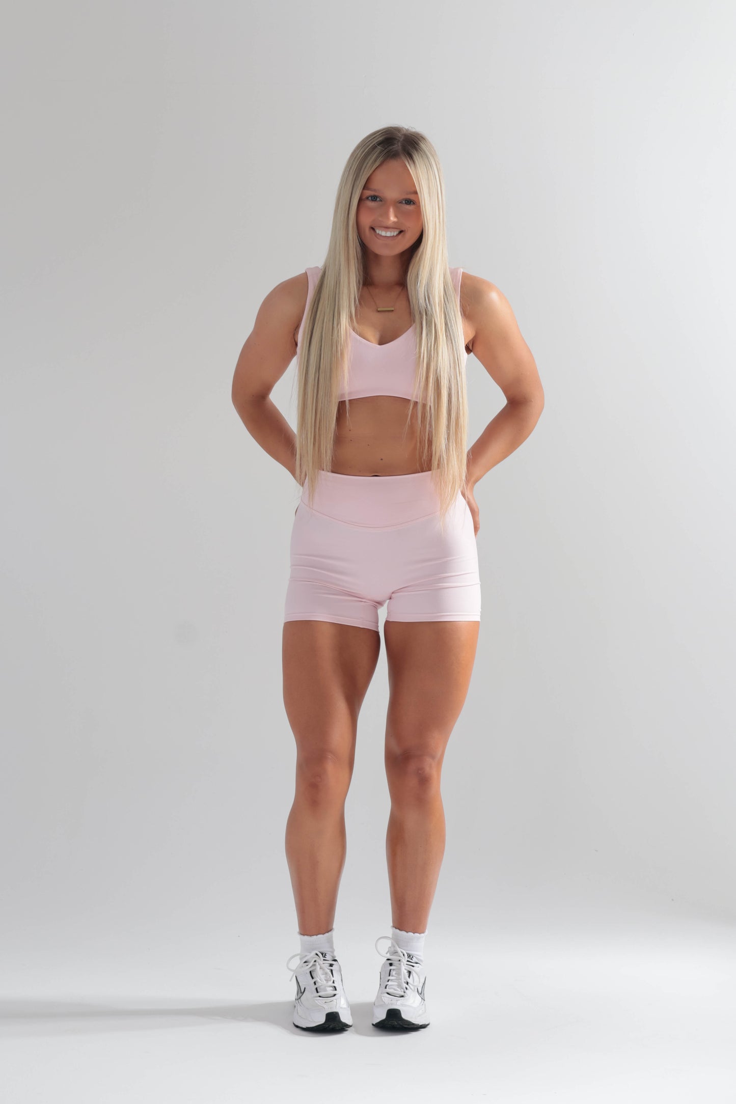 Cloudflow Shorts - Baby Pink