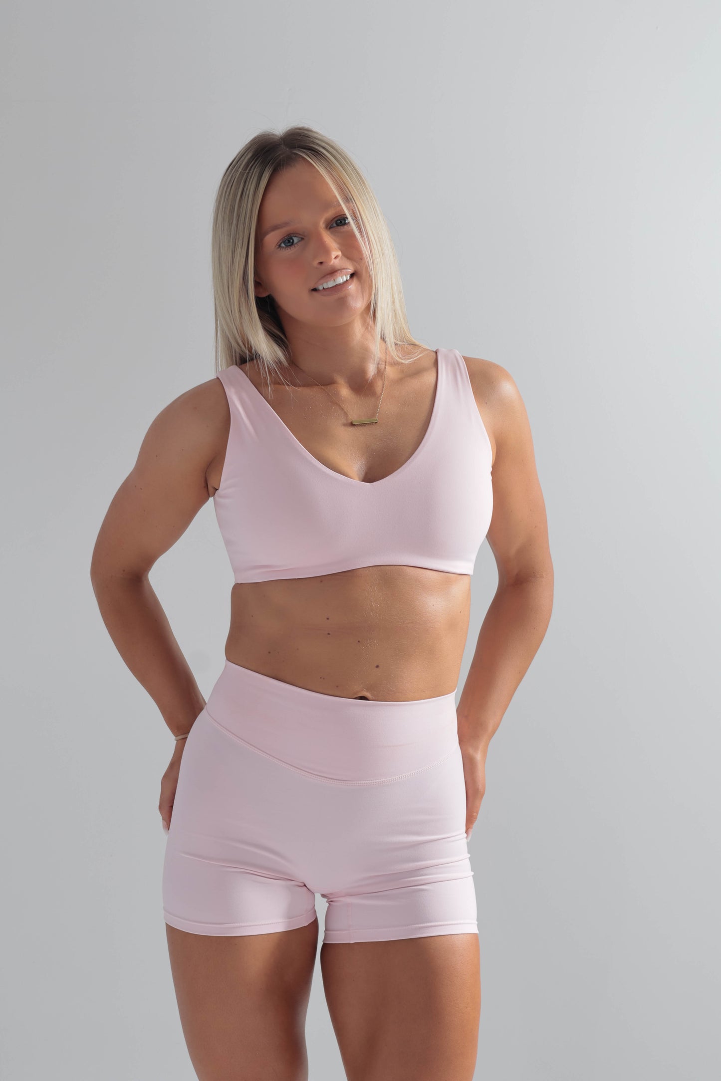 Cloudflow Shorts - Baby Pink