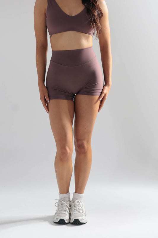 Cloudflow Shorts - Deep Mauve