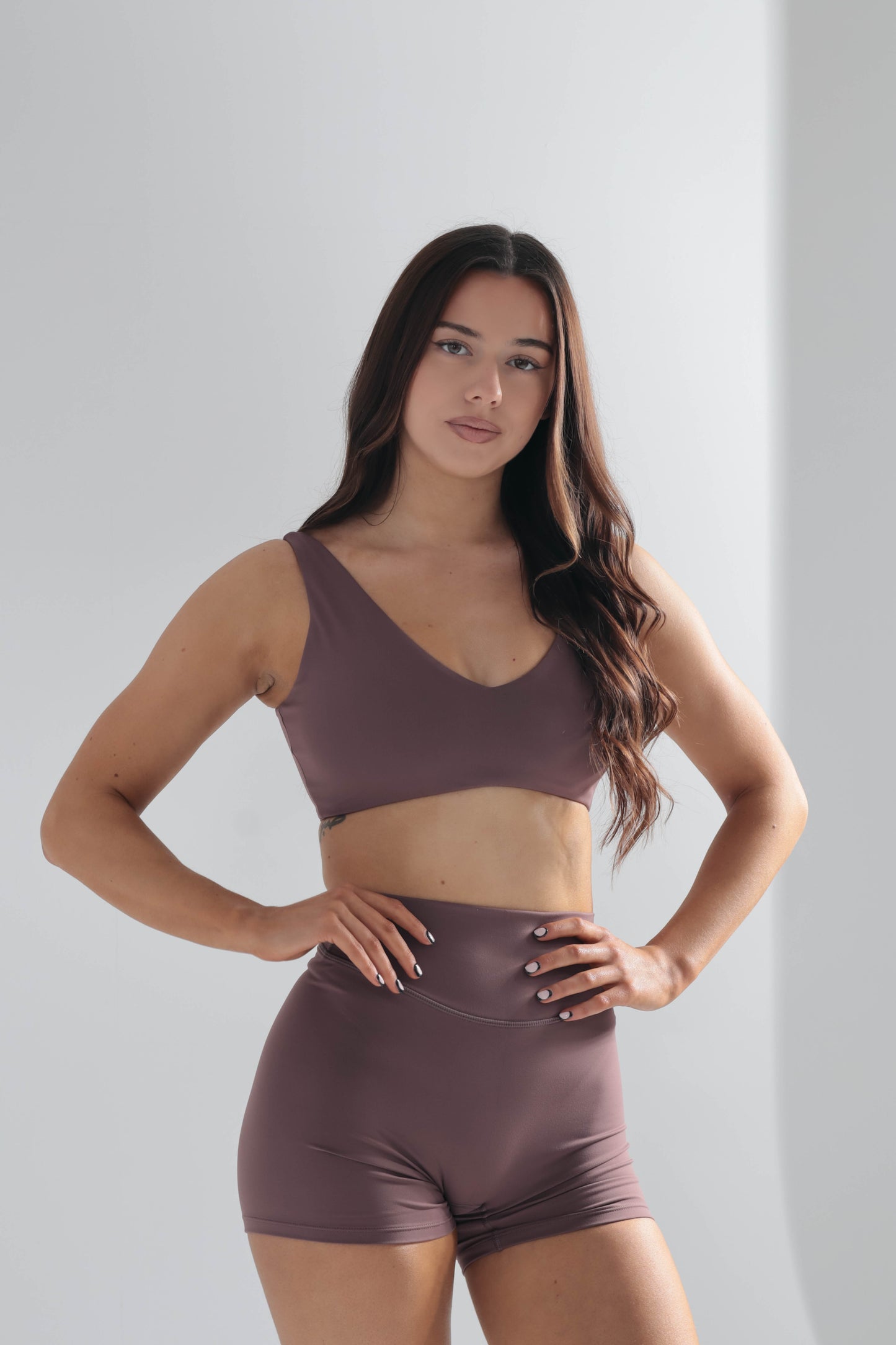 Cloudflow Shorts - Deep Mauve